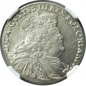 Augustus III, 18 groschen 1755 Leipzig