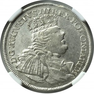 Augustus III, 18 groschen 1754 Leipzig