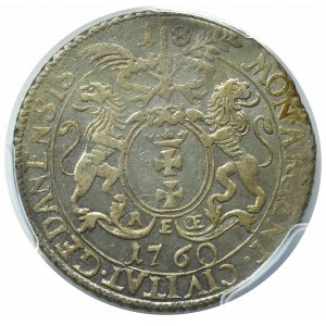 Augustus III, 18 groschen 1760 Danzig