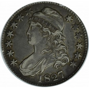 USA, 50 centów 1827 - GCN XF40