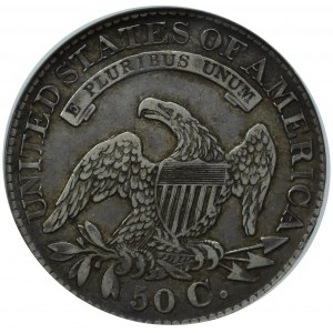 USA, 50 centów 1827 - GCN XF40