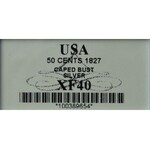 USA, 50 centów 1827 - GCN XF40