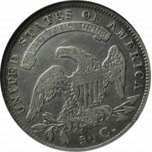 USA, 50 centów 1836 - GCN VF30