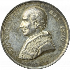 Medal Annualny Leon XIII 1878, ANNO I (Rok 1 Pontyfikatu)