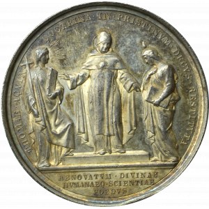  Medal Annualny Leon XIII 1880, ANNO III (Rok 3 Pontyfikatu)