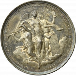 Medal Annualny Leon XIII 1885, ANNO VIII (Rok 8 pontyfikatu )