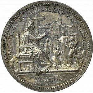 Medal Annualny Leon XIII 1894, ANNO XVII (Rok 17 Pontyfikatu)