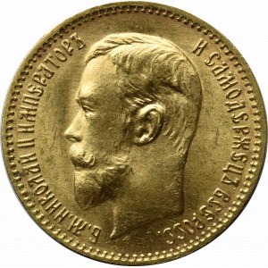 Rosja, Mikołaj II, 5 rubli 1909