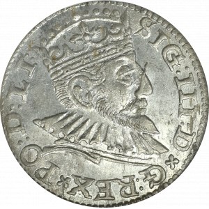 Sigismund III Vasa, 3 groschen 1592 Riga