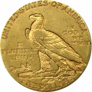 USA, 5 Dolarów 1911 - GCN AU50