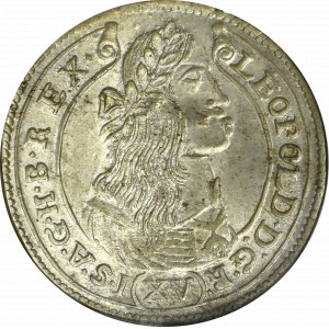 Hundary, Leopold I, 15 kreuzer 1676