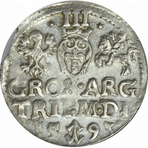 Zygmunt III Waza, Trojak 1593 Wilno