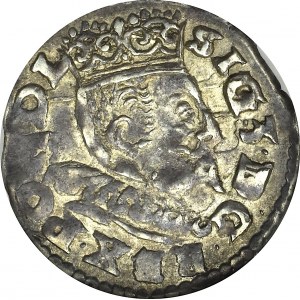 Sigismund III Vasa, 3 Groschen 1596 Lublin