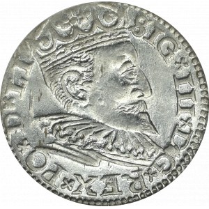 Sigismund III Vasa, 3 groschen 1596 Riga