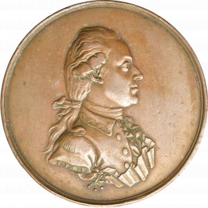 Medal 1786 Bronze, Stanislaus Potocki