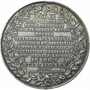 Silver medal Stanislaus Lubomirski