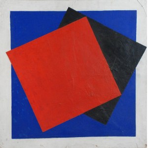 Jacek MALICKI (nar. 1946), Dva čtverce (Two kwadraty), 1984