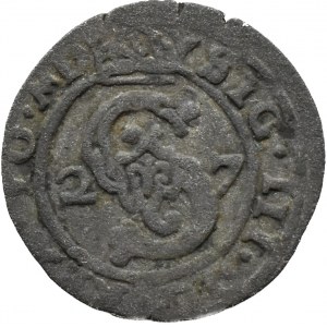 Zygmunt III Waza, ternar (trzeciak) 2-7/1627, Poznań