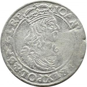 John II Casimir, sixpence 1663 AT, Bydgoszcz IOAN CAS....SMDLRP