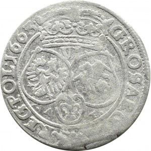 John II Casimir, sixpence 1663 AT, Bydgoszcz IOAN CAS....SMDLRP