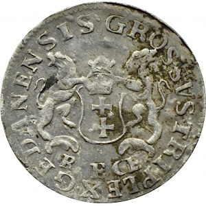 August III Sas, trojak 1763, Gdańsk