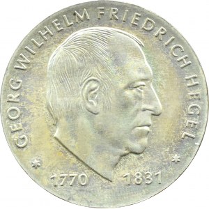 Niemcy, NRD, 10 marek 1981, G.W.F. Hegel, UNC