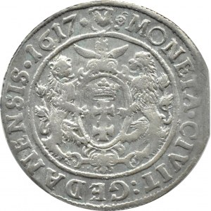 Zygmunt III Waza, ort 1617, Gdańsk