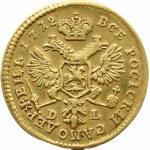 Russland, Peter I., Redonet (Dukat) 1712 DL, KOPIE IN GOLD