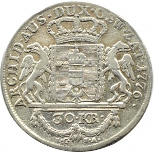 Austrian partition - Galicia, Maria Theresa, 30 krajcars (two-zloty) 1776, Vienna