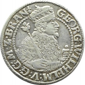 Niemcy, Prusy, Jerzy Wilhelm, ort 1622, Królewiec