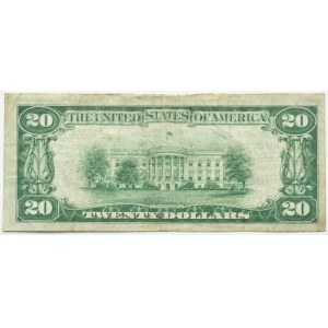 USA, Niagara County National Bank and Trust Company LOCKPORT New York, $20 1929, number F000101A.