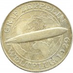 Niemcy, Republika Weimarska, 5 marek 1929 A, Berlin, Graf Zeppelin