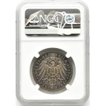 Niemcy, Saksonia, Bitwa pod Lipskiem 1813-1913, 3 marki 1913, NGC PF64