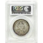 Niemcy, Prusy, Wilhelm II, 3 marki 1911 A, Berlin, 100-lecie Uniwersytetu we Wrocławiu, PCGS MS63