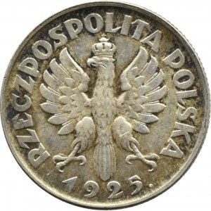 II RP, Kłosy, 1 złoty 1925, Londyn