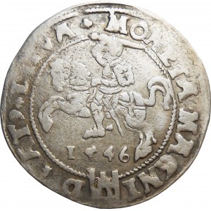 Sigismund II Augustus, penny 1546, Vilnius VERY BAD