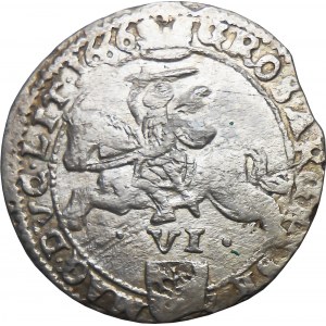 Jan II Kazimierz, szóstak 1666 TLB, Wilno