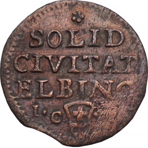 August III Sas, 1763 ICS shilling, Elbląg