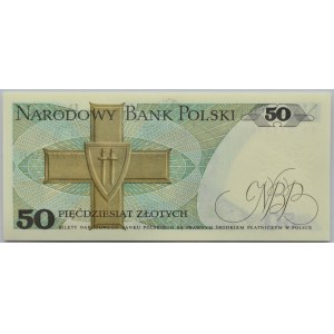 PRL, Gen. K. Świerczewski, 50 zl. 1975, séria BP, GCN 68