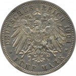 Niemcy, Badenia, Fryderyk I, 5 marek 1904 G, Karlsruhe