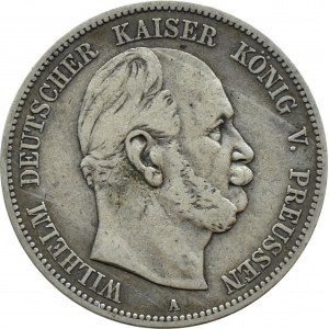 Niemcy, Prusy, Wilhelm I, 5 marek 1875 A, Berlin