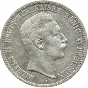 Deutschland, Preußen, Wilhelm II, 5 Mark 1900 A, Berlin