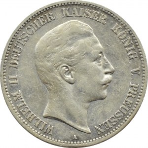 Niemcy, Prusy, Wilhelm II, 5 marek 1901 A, Berlin