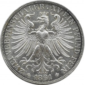 Niemcy, Frankfurt, dwutalar 1861, Frankfurt, PIĘKNY