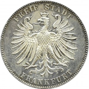 Niemcy, Frankfurt, talar 1859, 100-lecie Urodzin Schillera, Frankfurt, PIĘKNY