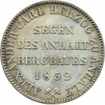 Niemcy, Anhalt-Bernburg, Aleksander Karol, talar górniczy 1852 A, Berlin