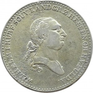 Niemcy, Hesja-Kassel, Wilhelm I, talar 1820, Kassel