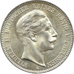 Deutschland, Preußen, Wilhelm II, 2 Mark 1888, Berlin, UNC, RARE