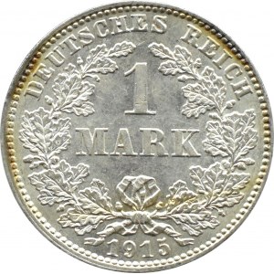 Niemcy, 1 marka 1915 J, Hamburg