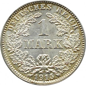 Niemcy, 1 marka 1915 J, Hamburg